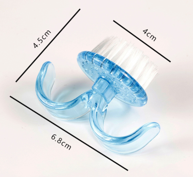 Round Nail Dusting Brush(Mix Color)