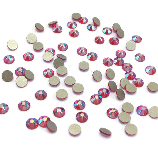 [Swarovski] Flat Back Crystal Light Siam Shimmer(227 Shimmer) (variated sizes)