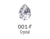 [Swarovski] 4320 Point Back Crystal (8X6mm) (6 pieces/pack)