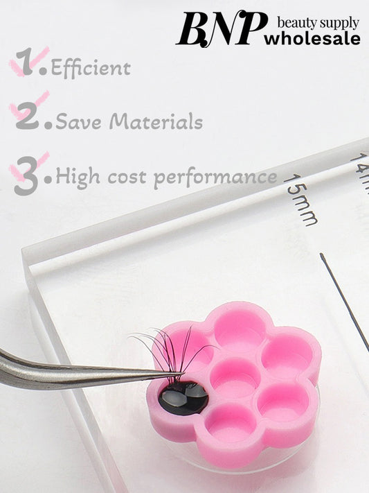 Disposable Glue cup (flower/honeycomb) 100pcs