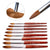 Kolinsky Sable Acrylic Nail Art Brush Red Wood Pen Nail Brush
