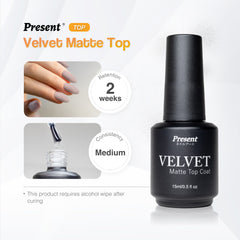 [Present] Velvet Matte Top Coat(15ml)