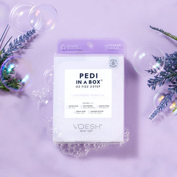 Voesh 5 Steps Pedi In A Box O2 Fizz | Home/Salon Use