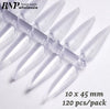 [generic] Nail tips for color display (10 x 45 mm)