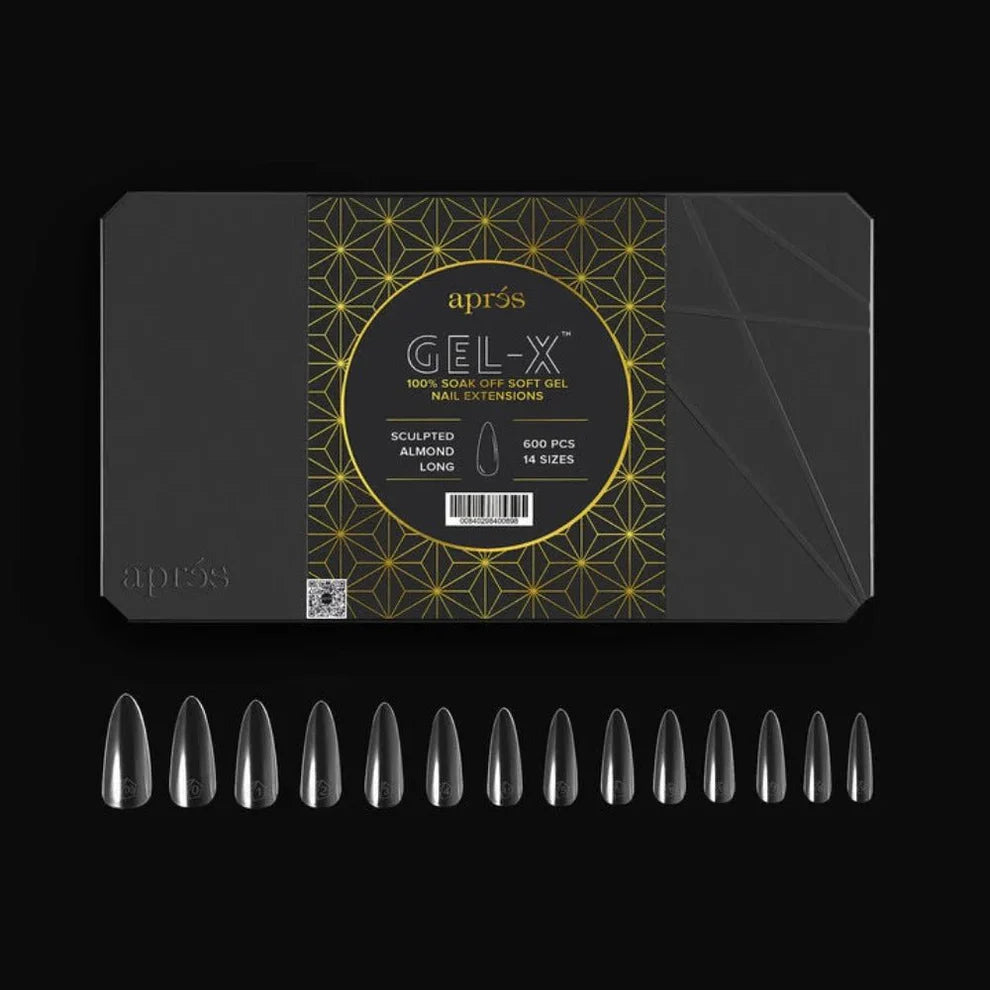 apres Gel-X Tips 100% Soak Off Soft Gel Nail Extensions (600pcs)