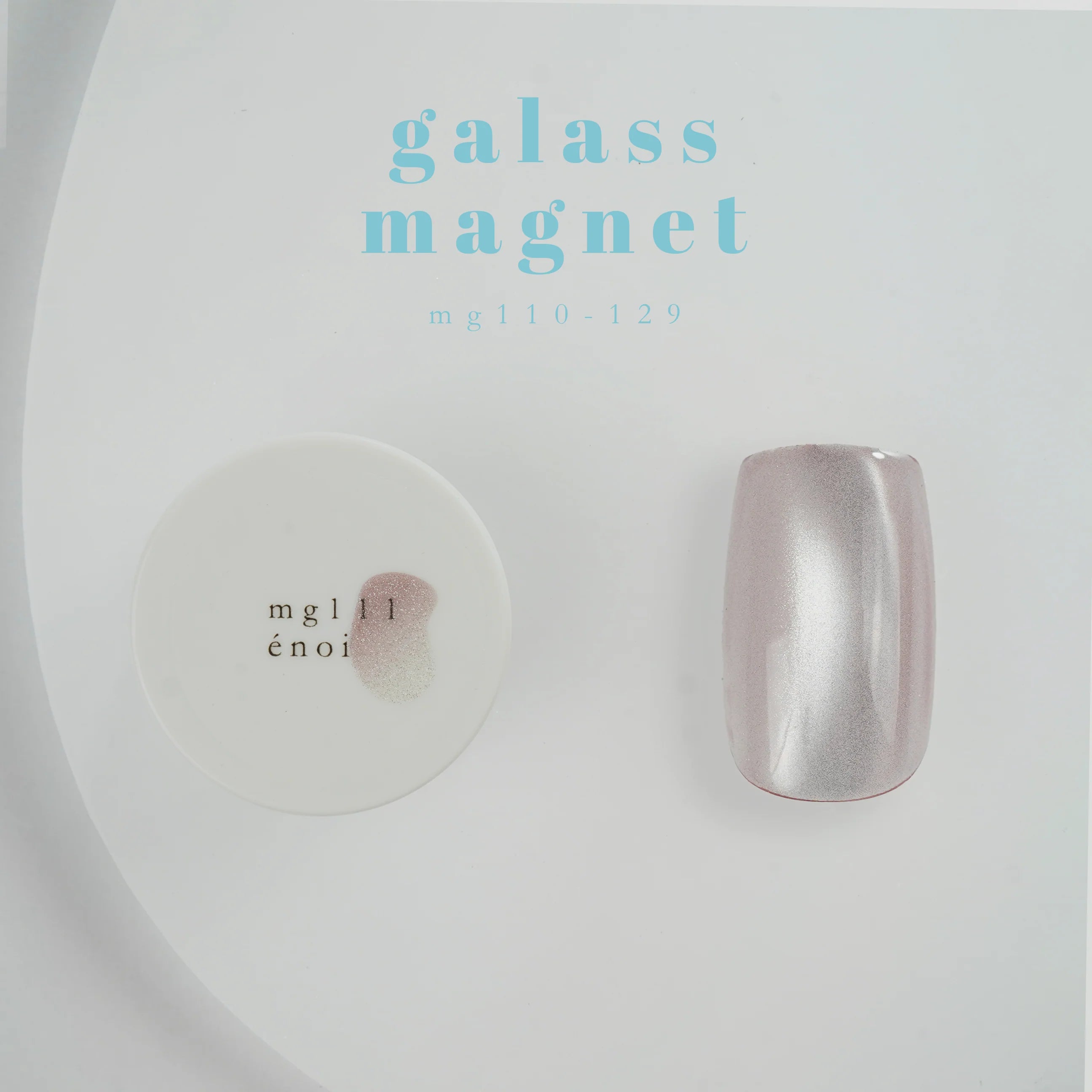 énoi Cat Eye Gel Polish - gálass magnet (mg#110-#129)
