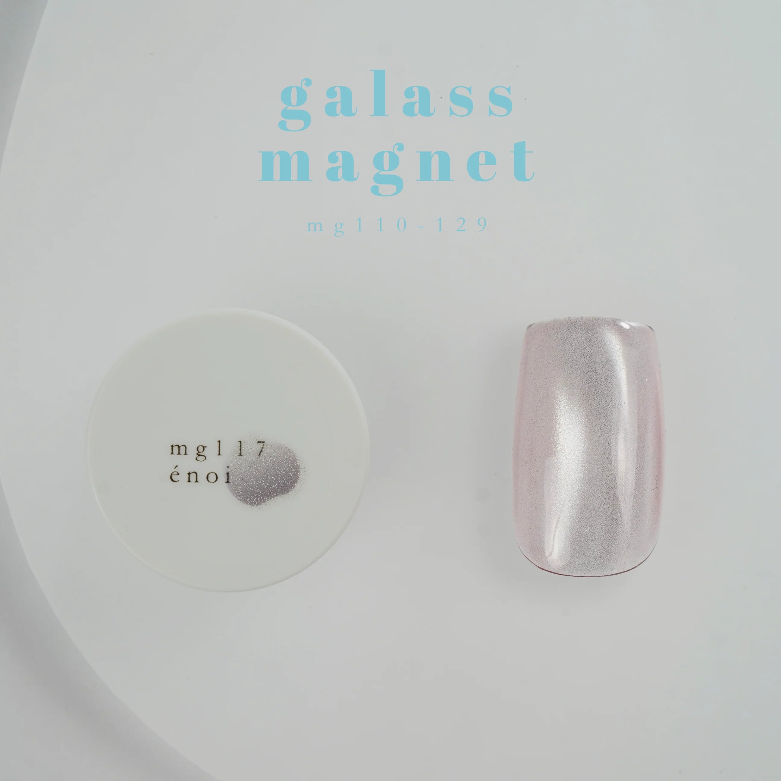 énoi Cat Eye Gel Polish - gálass magnet (mg#110-#129)