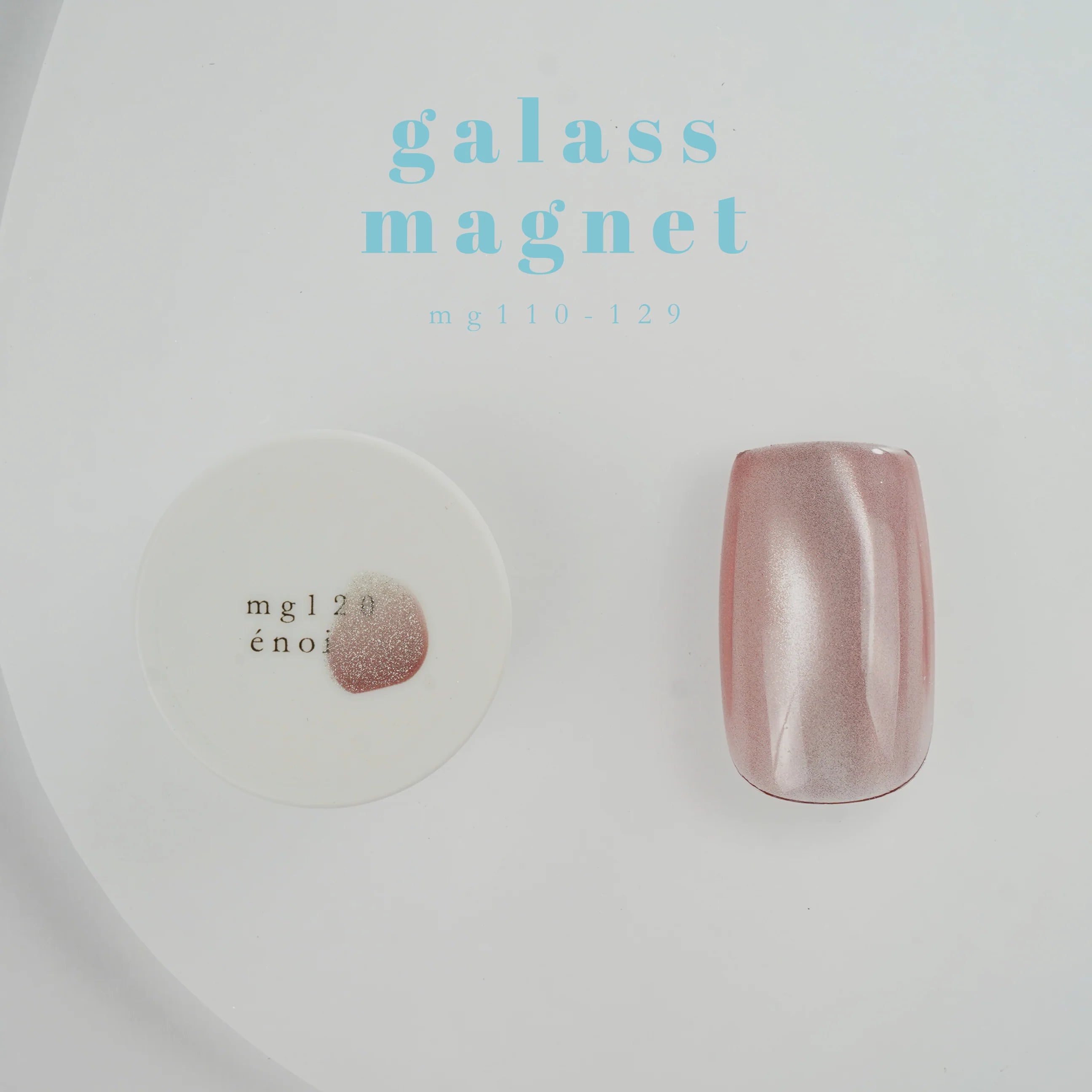 énoi Cat Eye Gel Polish - gálass magnet (mg#110-#129)