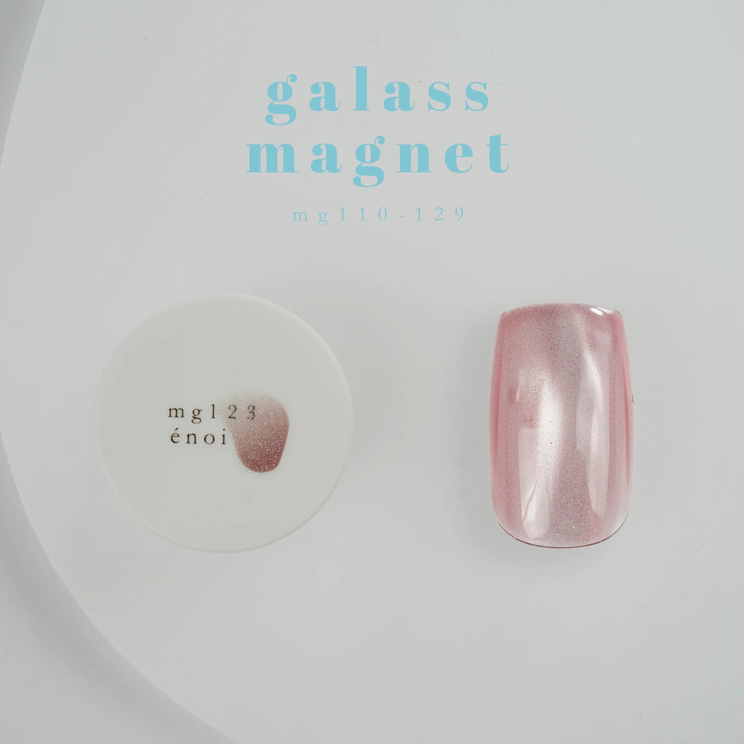 énoi Cat Eye Gel Polish - gálass magnet (mg#110-#129)