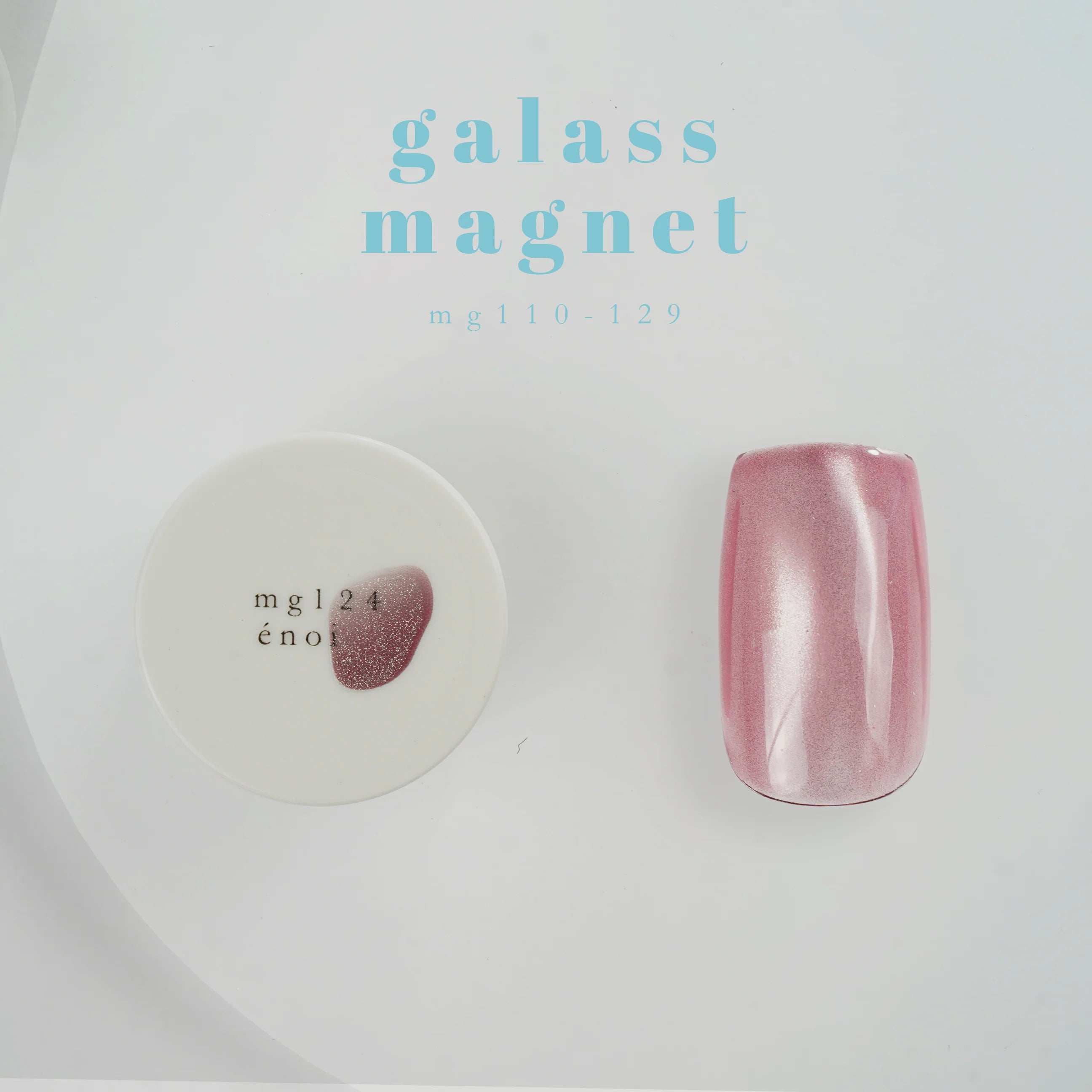 énoi Cat Eye Gel Polish - gálass magnet (mg#110-#129)