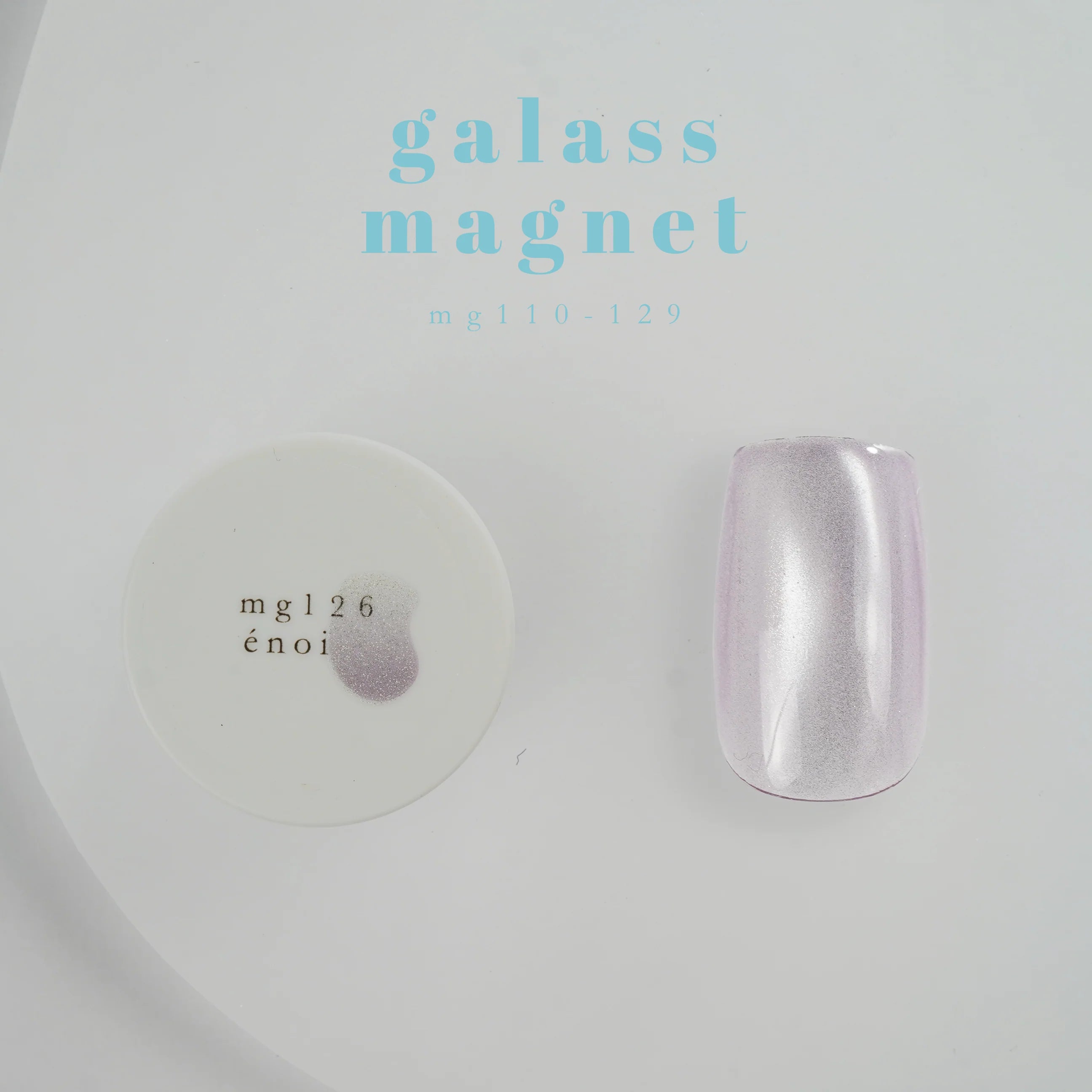 énoi Cat Eye Gel Polish - gálass magnet (mg#110-#129)