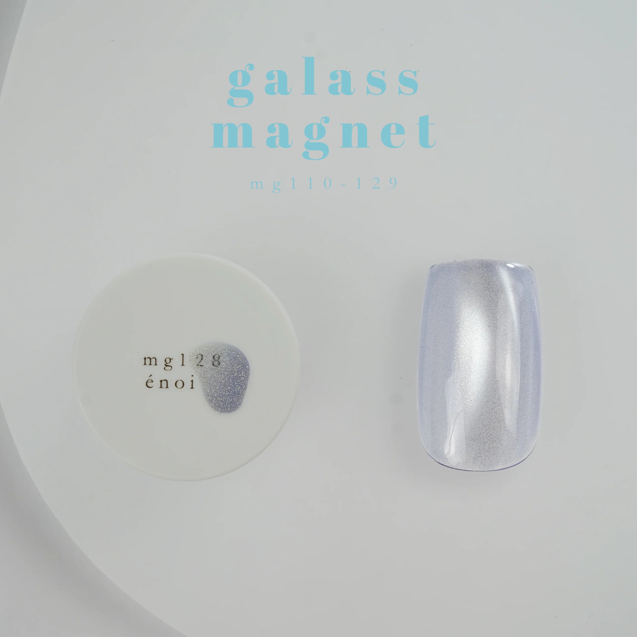 énoi Cat Eye Gel Polish - gálass magnet (mg#110-#129)