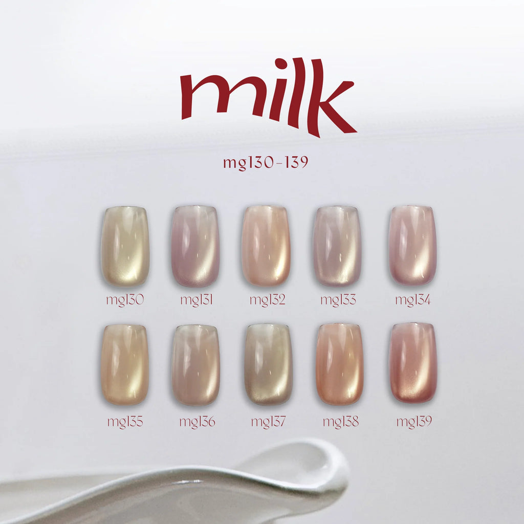 enoi milk magnet gel mg130-139 10色セット énoi NEW IN Milk magnet (#mg130-#mg139) – BNP Beauty Supply