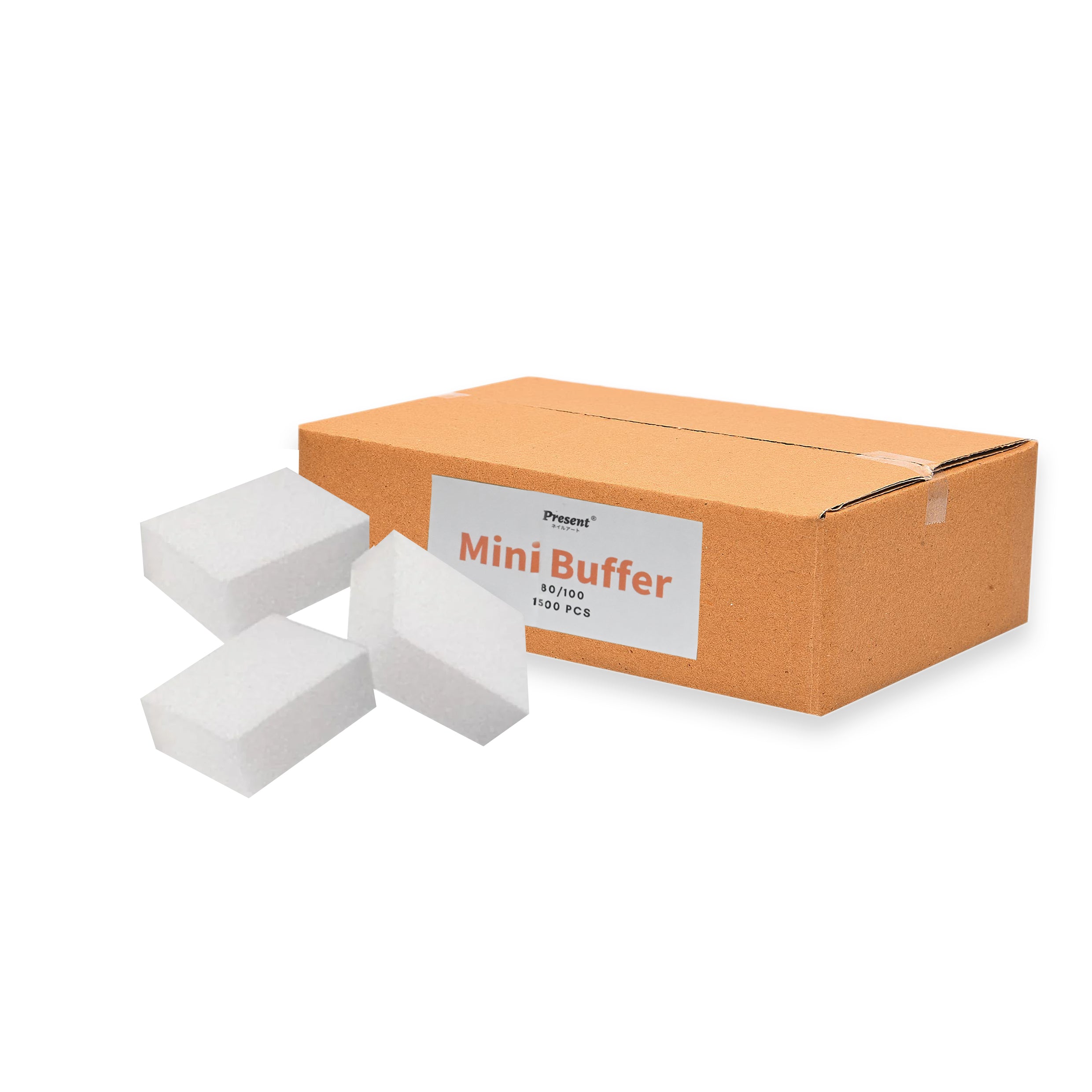Present Disposable Mini Buffer Blocks Manicure Pedicure Buffer 1500pcs