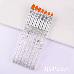 Gel Color Nail Art Brush Set (7pcs)