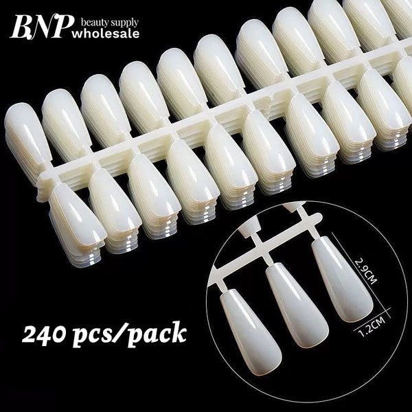 [generic] Nail tips for color display (240pcs/pack)