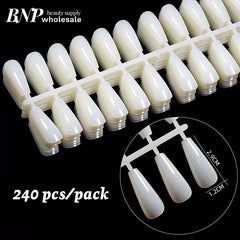 [generic] Nail tips for color display (240pcs/pack)