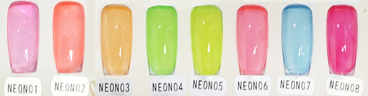 [Present] Gel Polish Neon series (#Neon01-#Neon08)