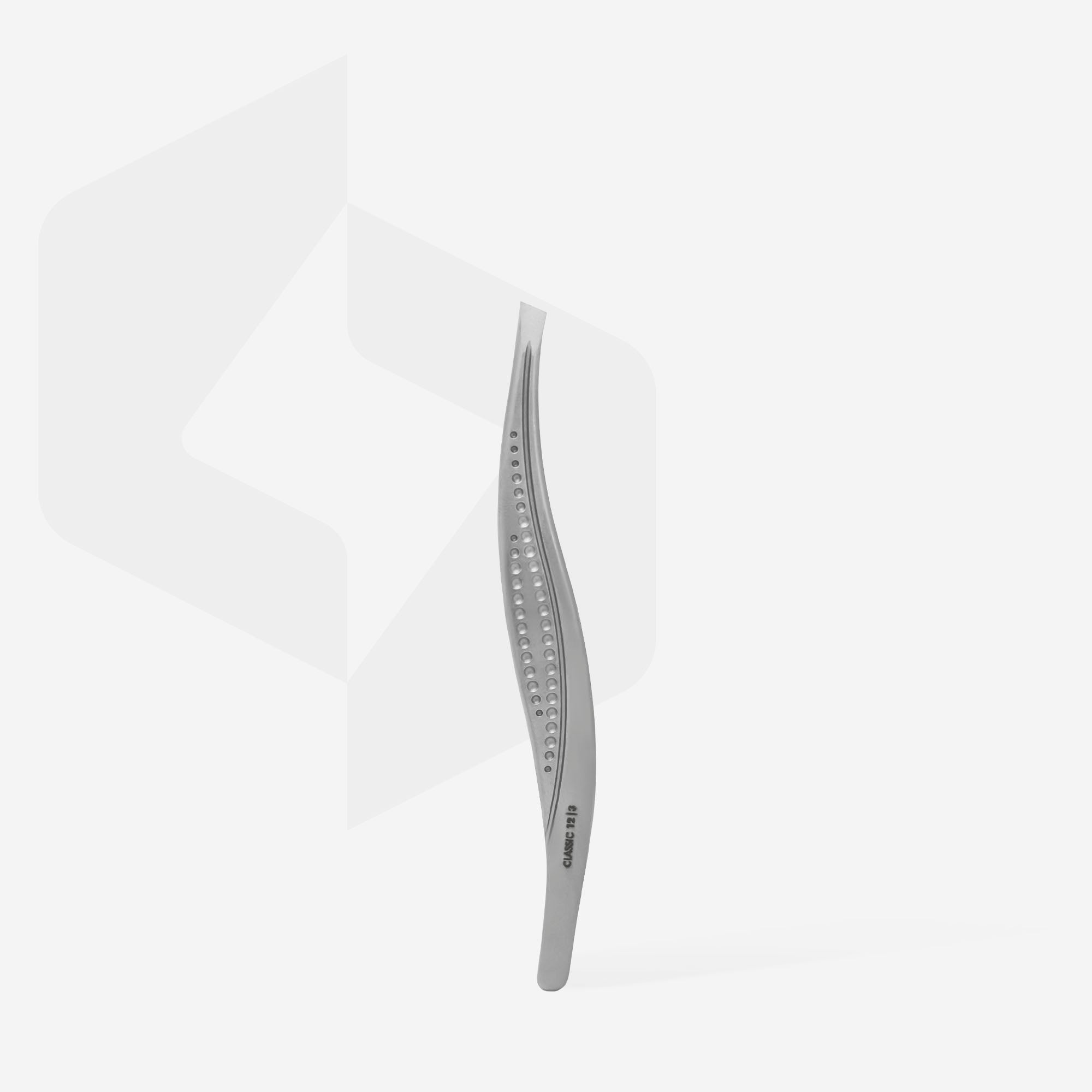 Staleks Eyebrow tweezers CLASSIC 12 TYPE 3 (wide beveled)