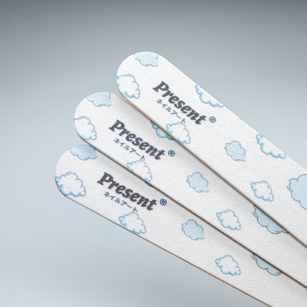 Durable Extra Thin Double Sided Wooden Nail File - Present