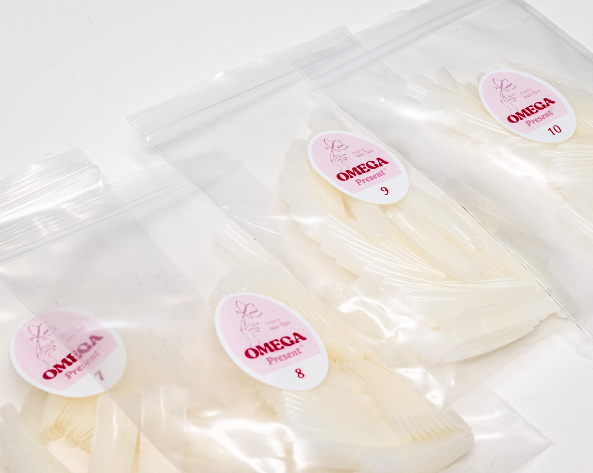 [Present] Omega Nail Tips (50 pieces/pack)