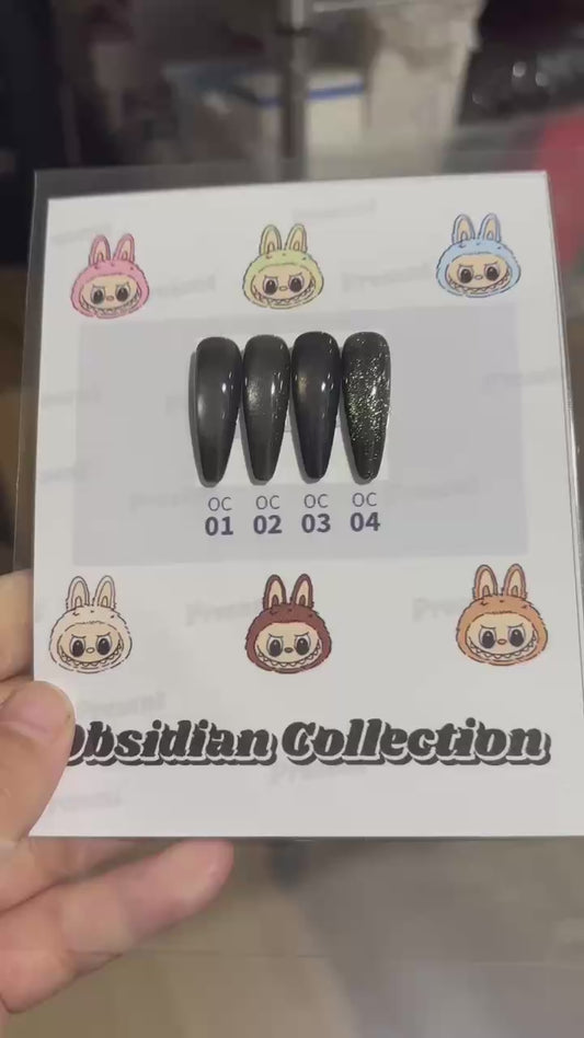 Present Cat Eye Obsidian Collection (OC01-OC04)