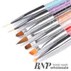 [generic] Crystal-hand Nail Brush Set (7pcs)