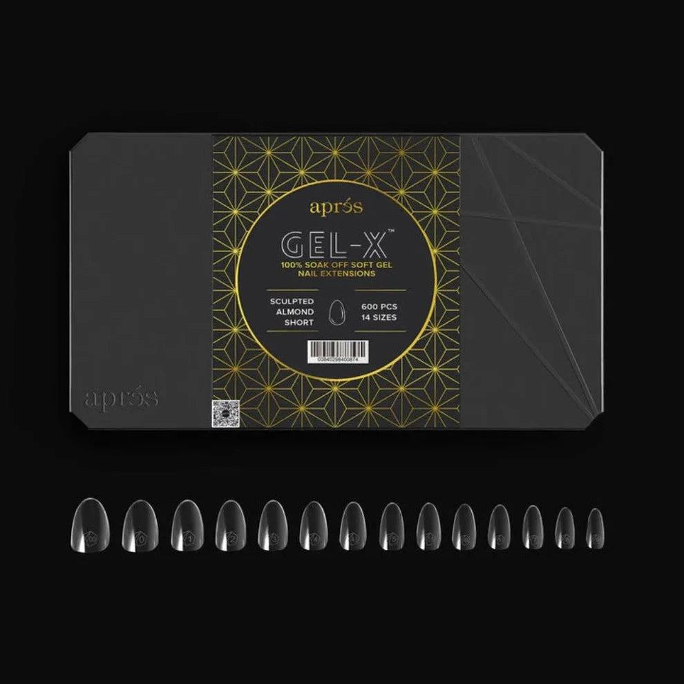 apres Gel-X Tips 100% Soak Off Soft Gel Nail Extensions (600pcs)