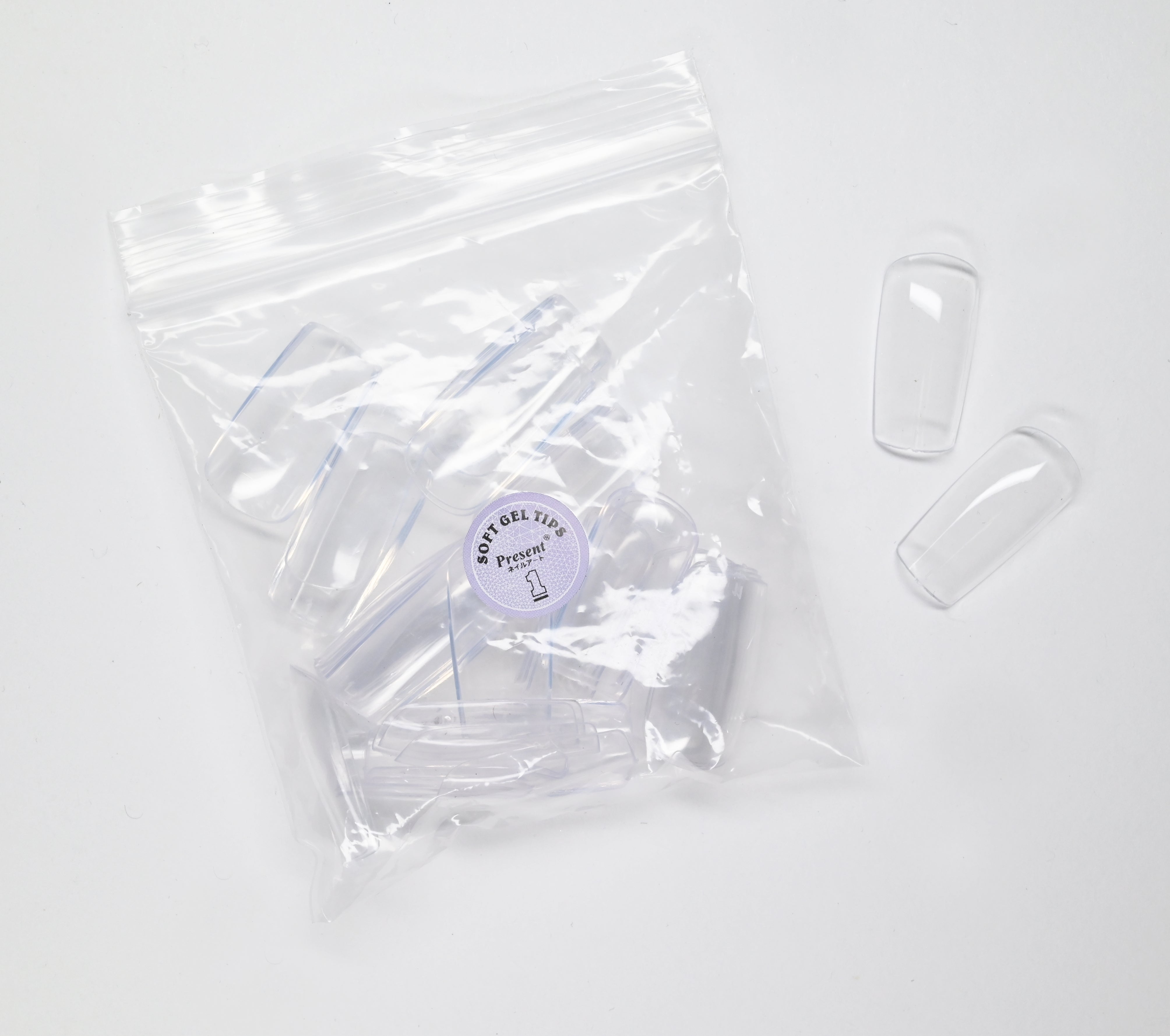 [Present] Soft gel tips (50 pieces/pack)