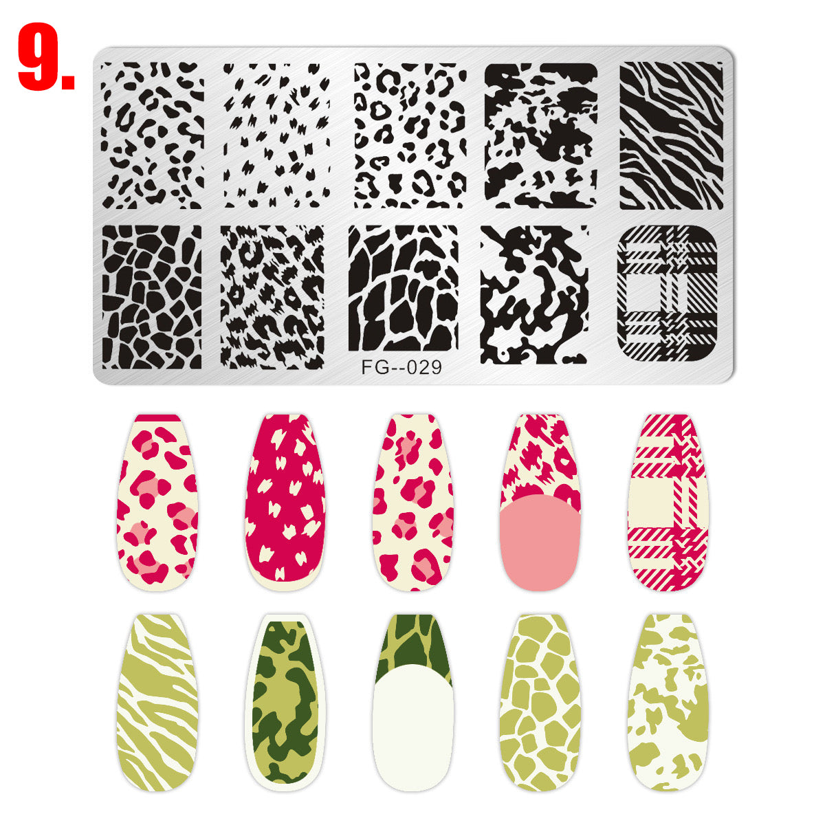[generic] Stamping Plate (12 types)