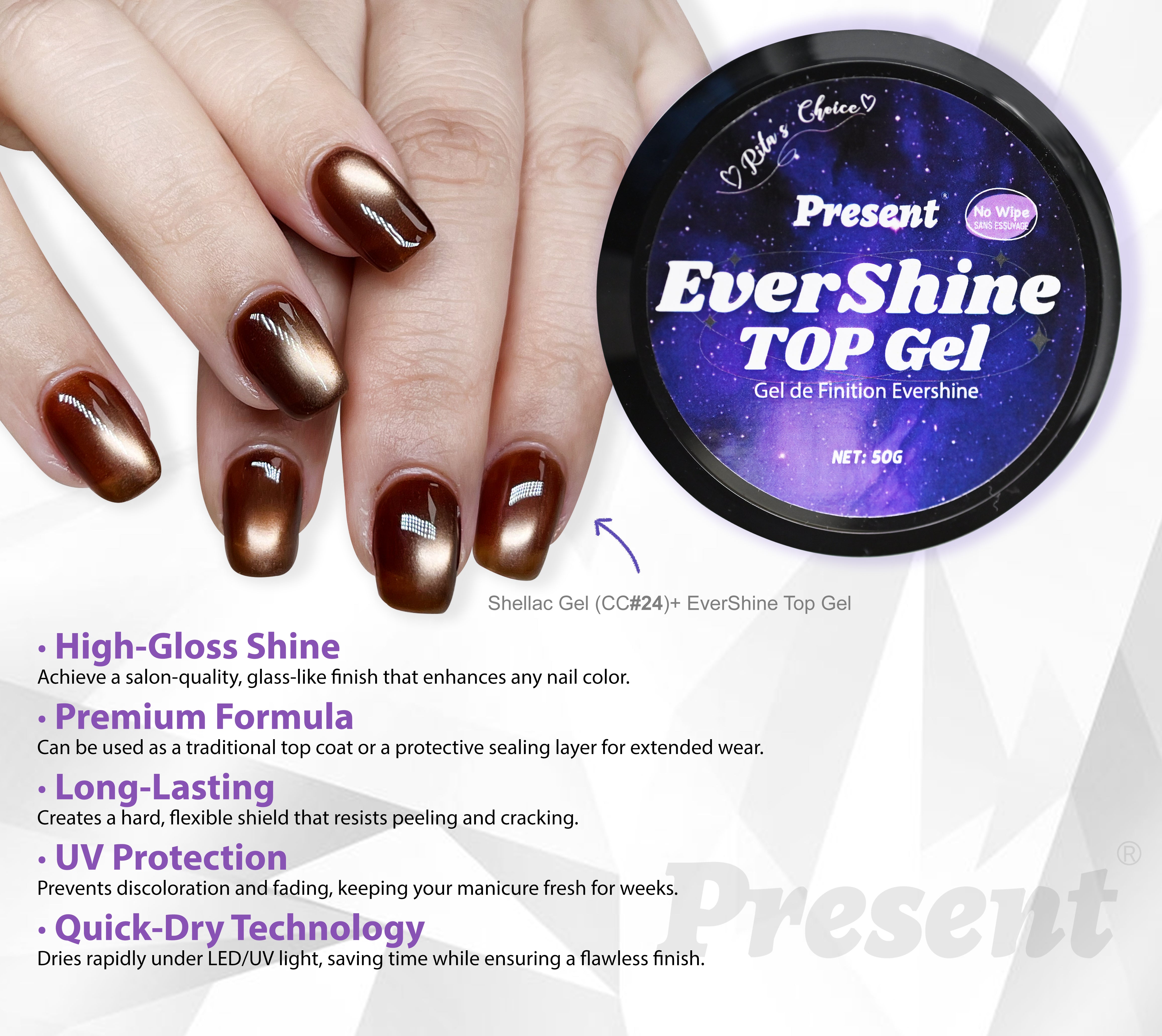 Present Evershine Top Gel