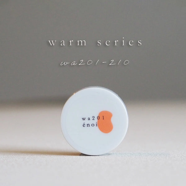 énoi Gel Colour - Warm Series (Wa#201-#210)