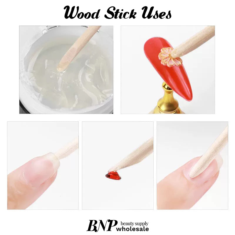 Nail Art Wood Stick (100pcs)